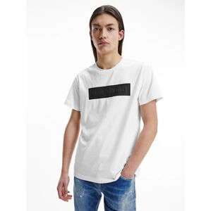 Calvin Klein pánské bílé tričko Block
